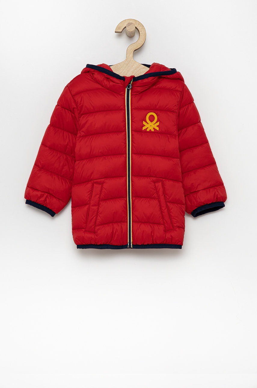 

Детско яке United Colors of Benetton в червено, Червен
