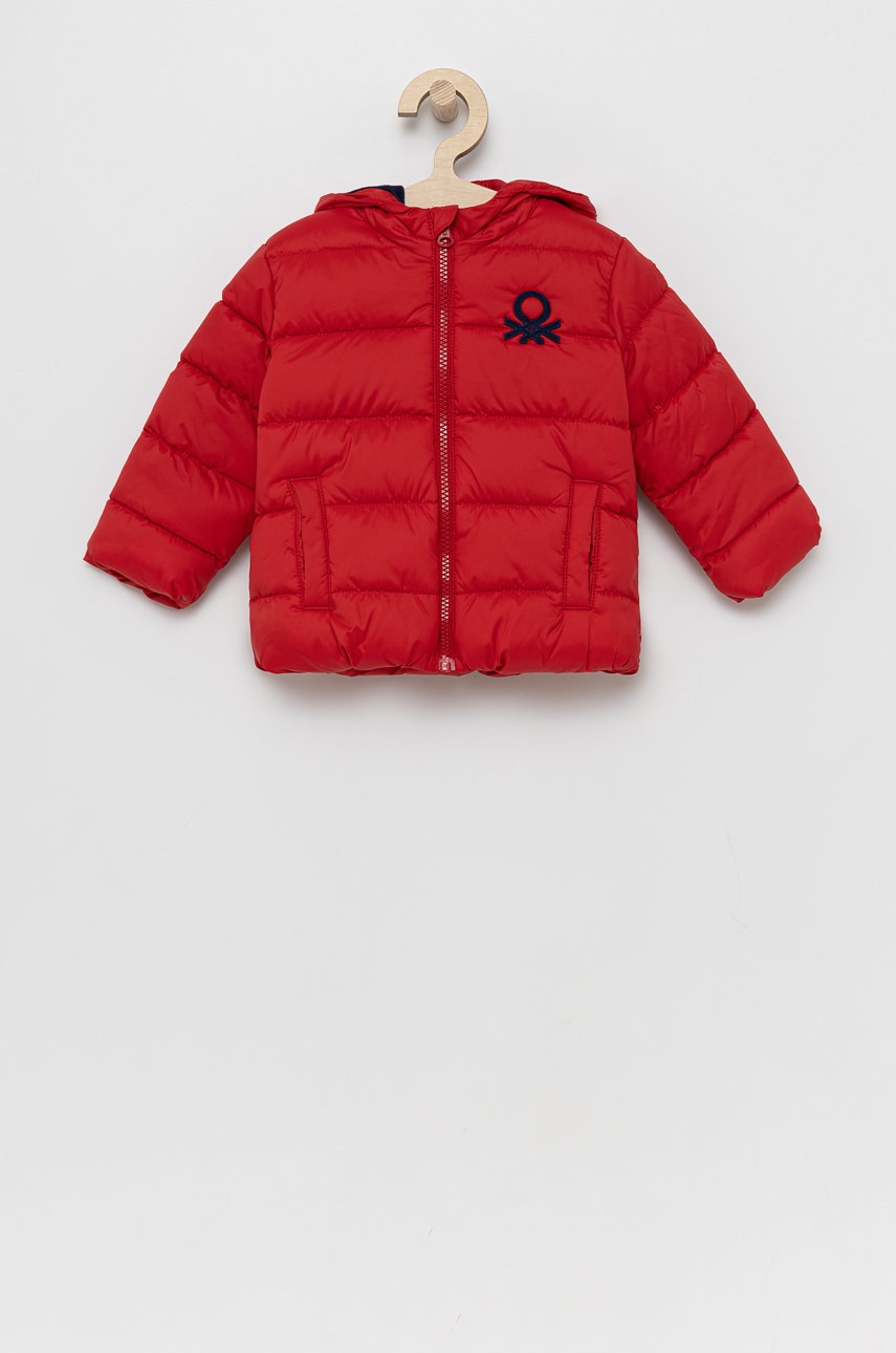 

Детско яке United Colors of Benetton в червено, Червен