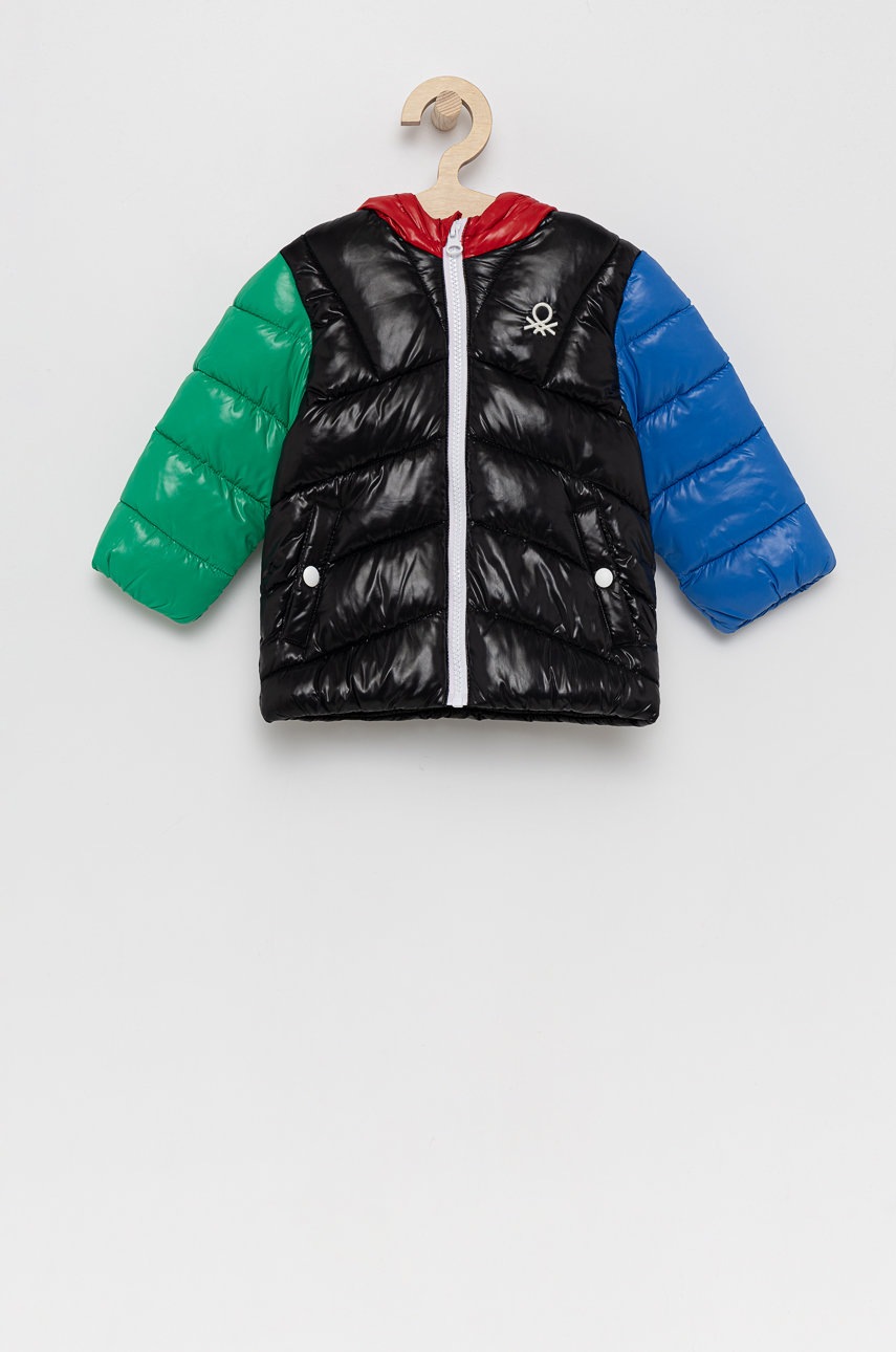 

Детско яке United Colors of Benetton в черно, Черен