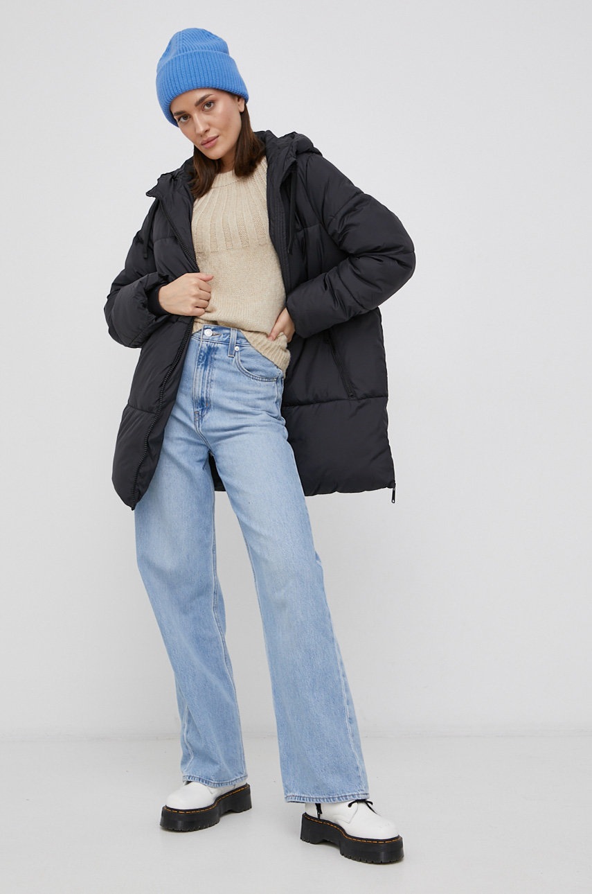 

Куртка Vero Moda жіноча колір чорний зимова