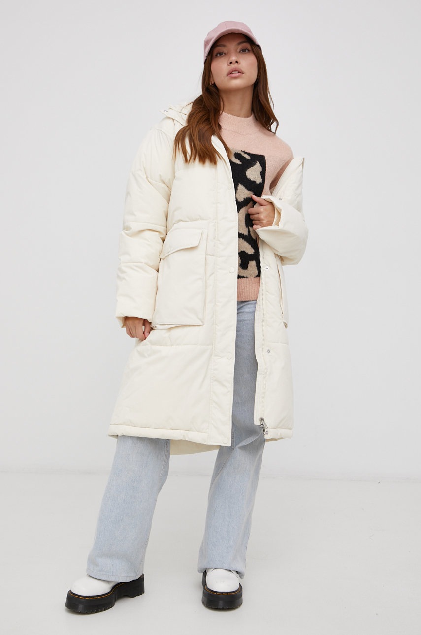 

Куртка Vero Moda женская цвет кремовый зимняя