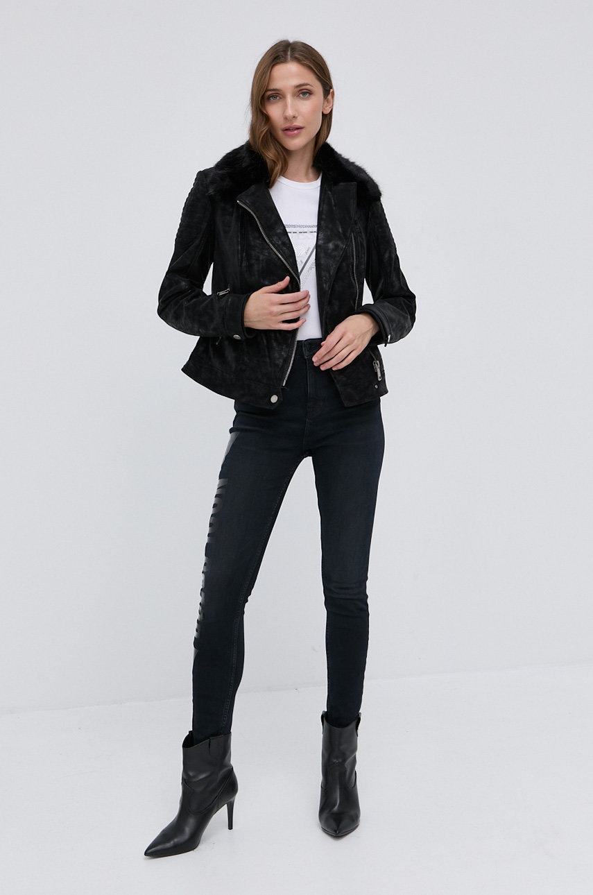 

Куртка Guess женская цвет чёрный переходная