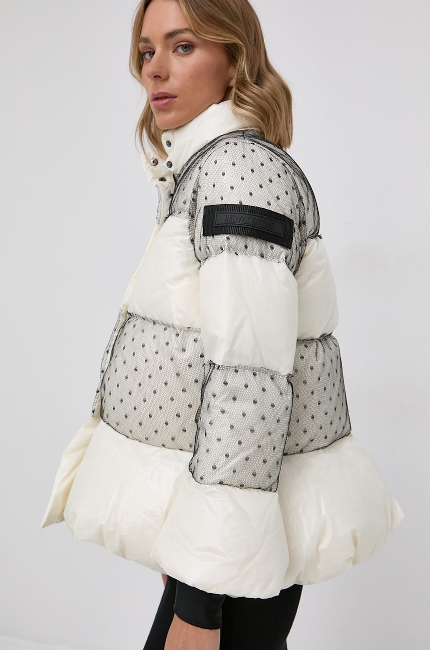 

Red Valentino - Пухено яке, Бежов