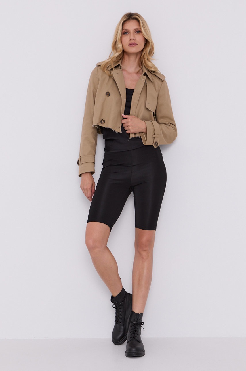 

Куртка Red Valentino жіноча колір бежевий перехідна oversize