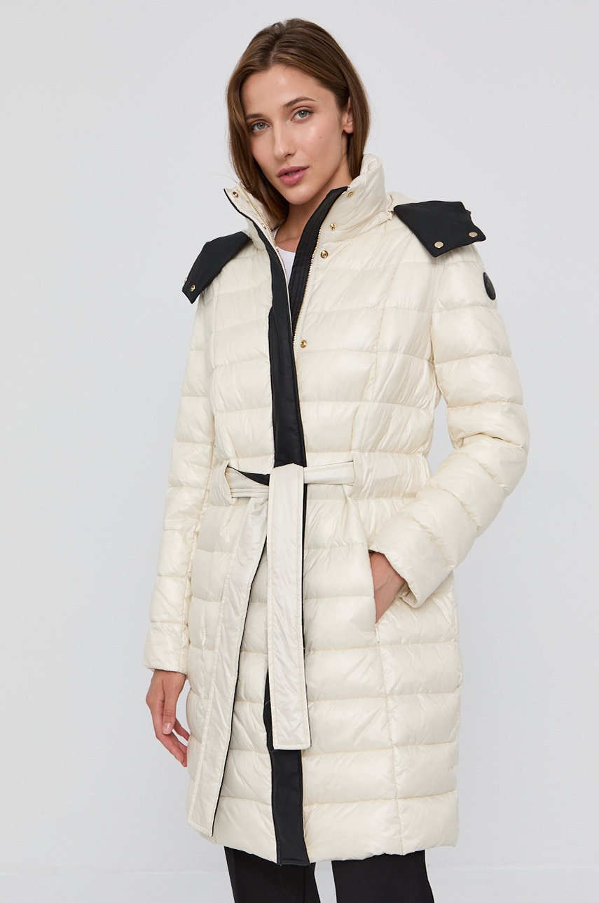 

Куртка Trussardi женская цвет кремовый зимняя