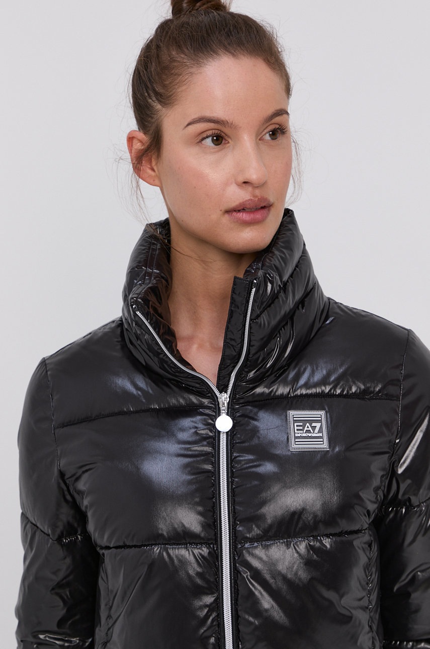 

Куртка EA7 Emporio Armani женская цвет чёрный зимняя