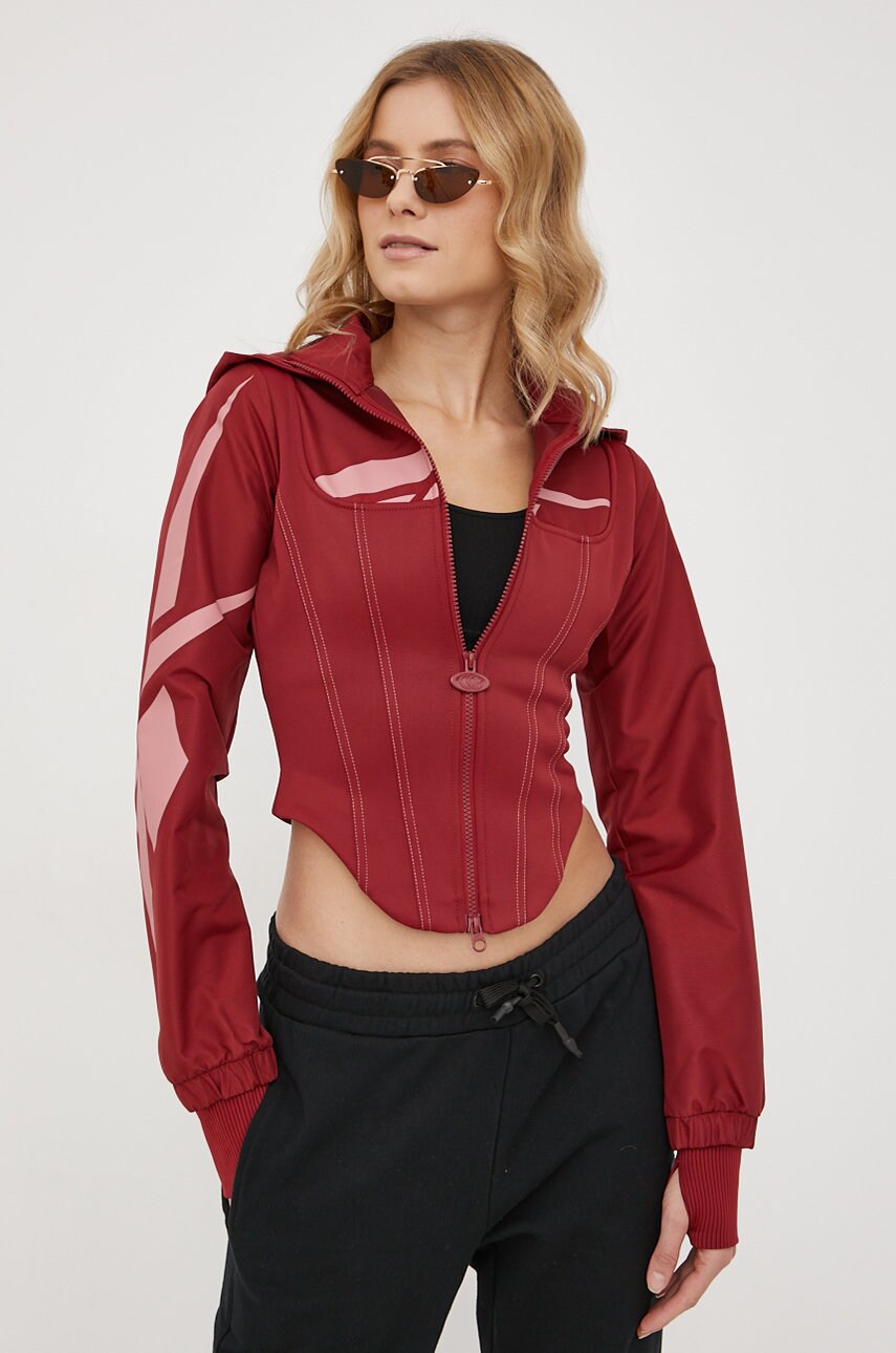 

Кофта Reebok Classic жіноча колір бордовий