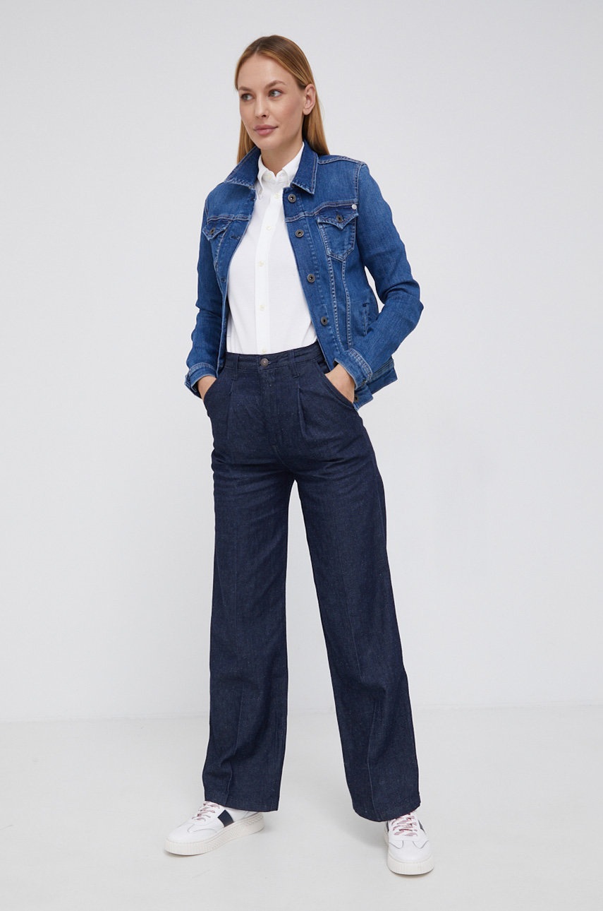 

Джинсова куртка Pepe Jeans жіноча перехідна