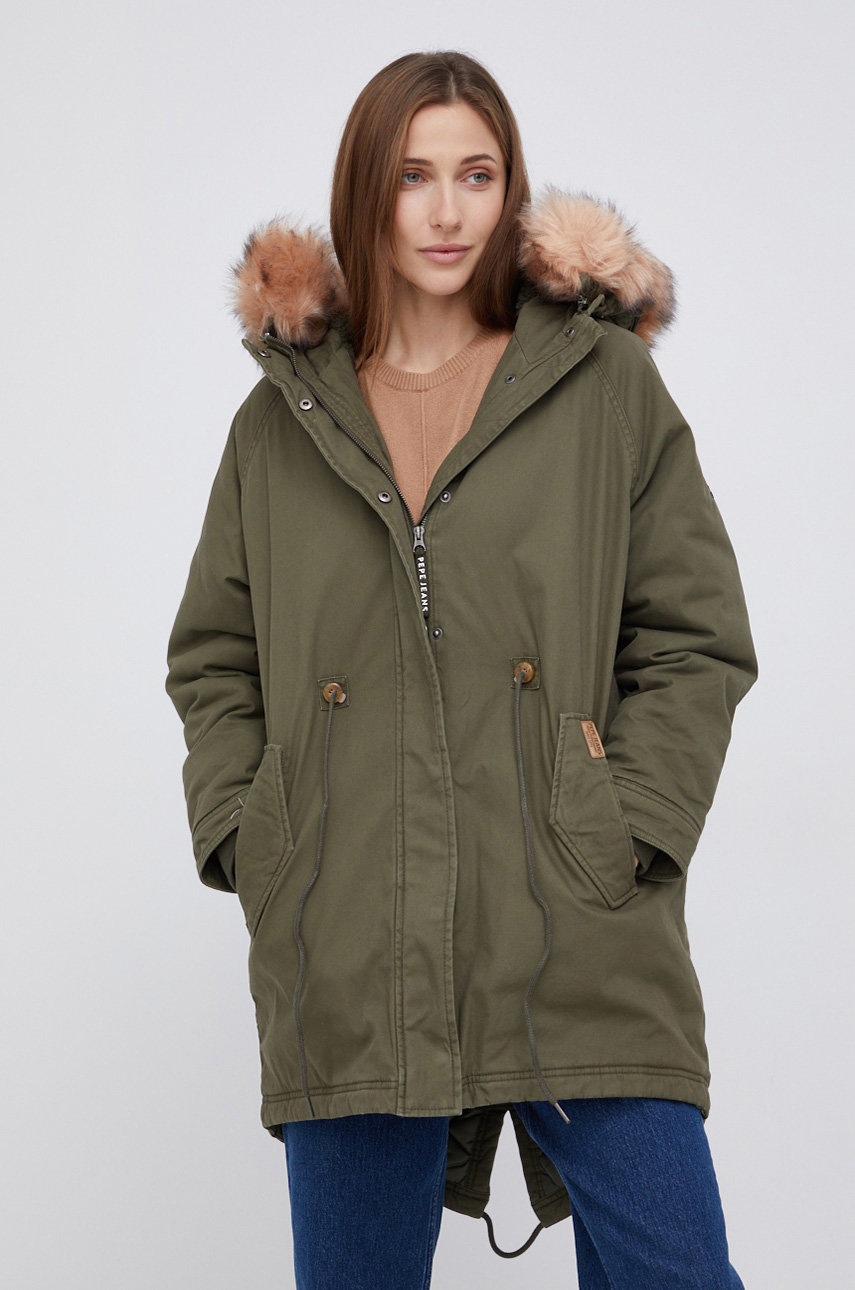 

Pepe Jeans - Парка Dizzy, Зелен
