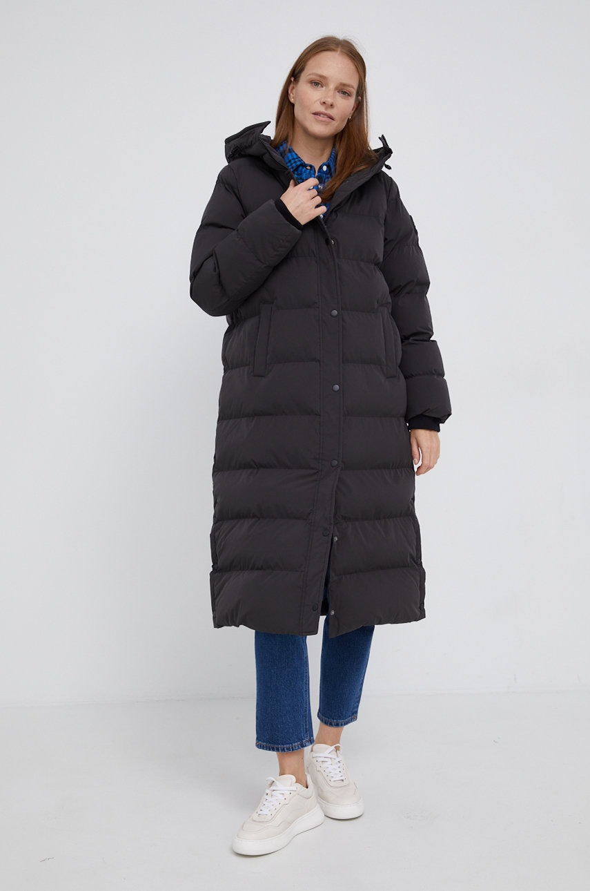 

Куртка Pepe Jeans женская цвет чёрный зимняя