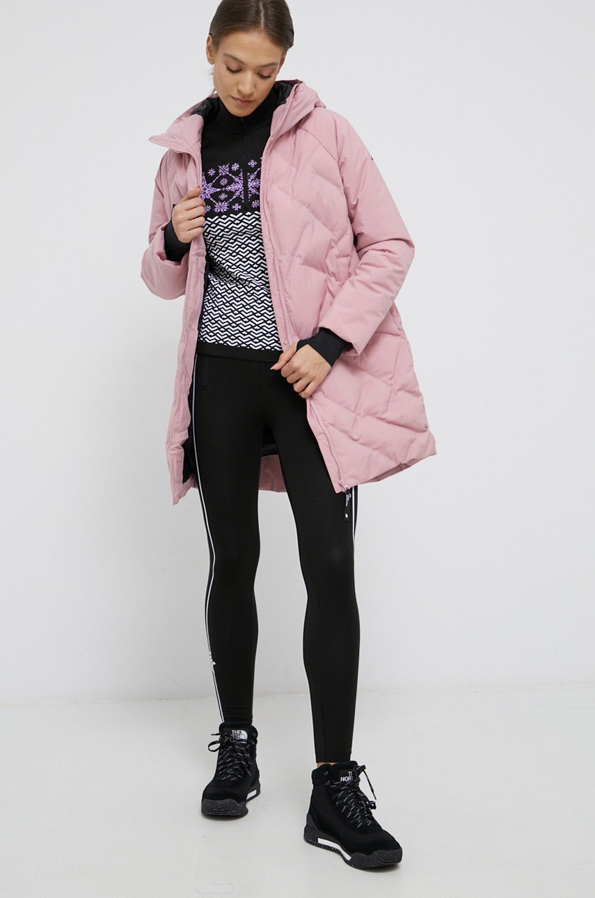 

Куртка 4F цвет розовый зимняя oversize