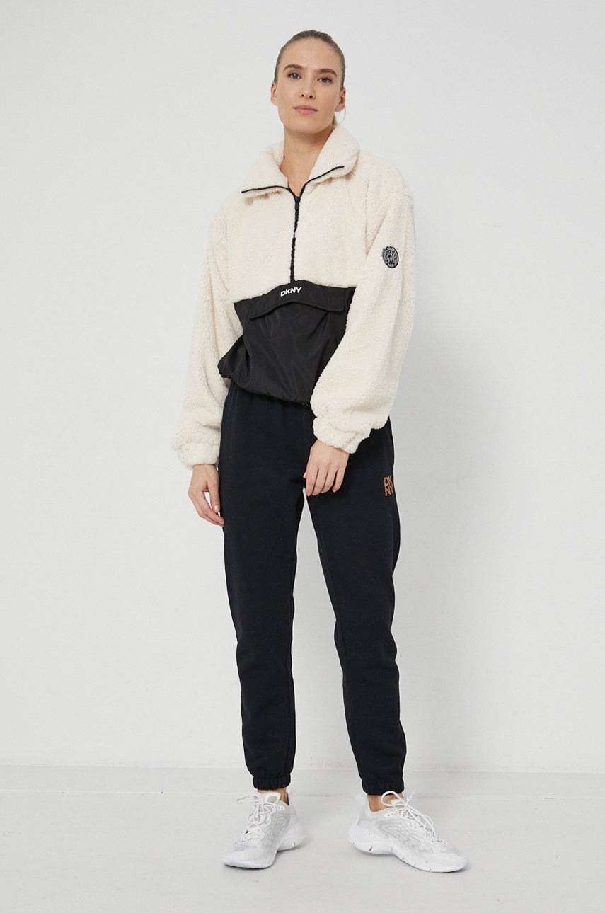 

Кофта Dkny жіноча колір кремовий перехідна