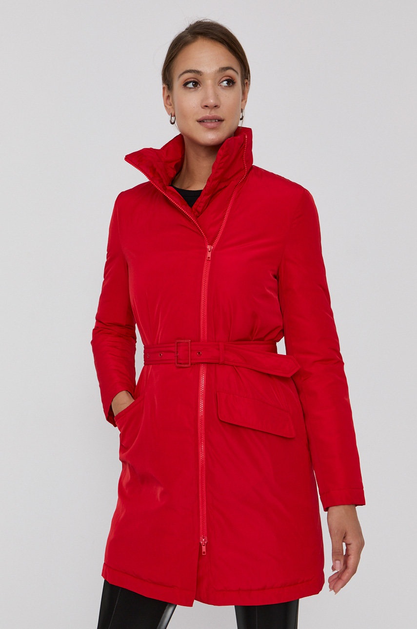 

Куртка Love Moschino женская цвет красный переходная