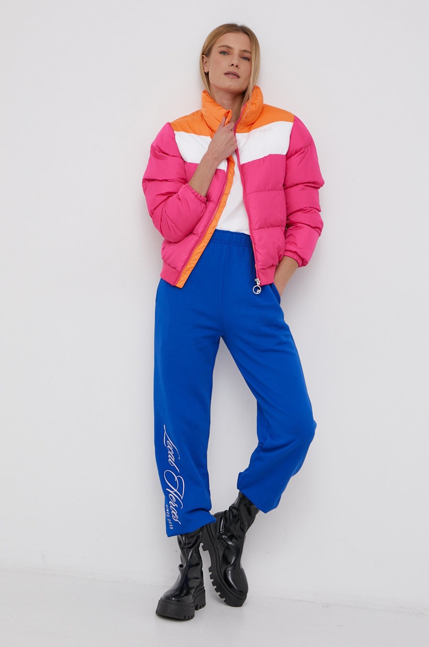 

Куртка Fila женская цвет фиолетовый зимняя