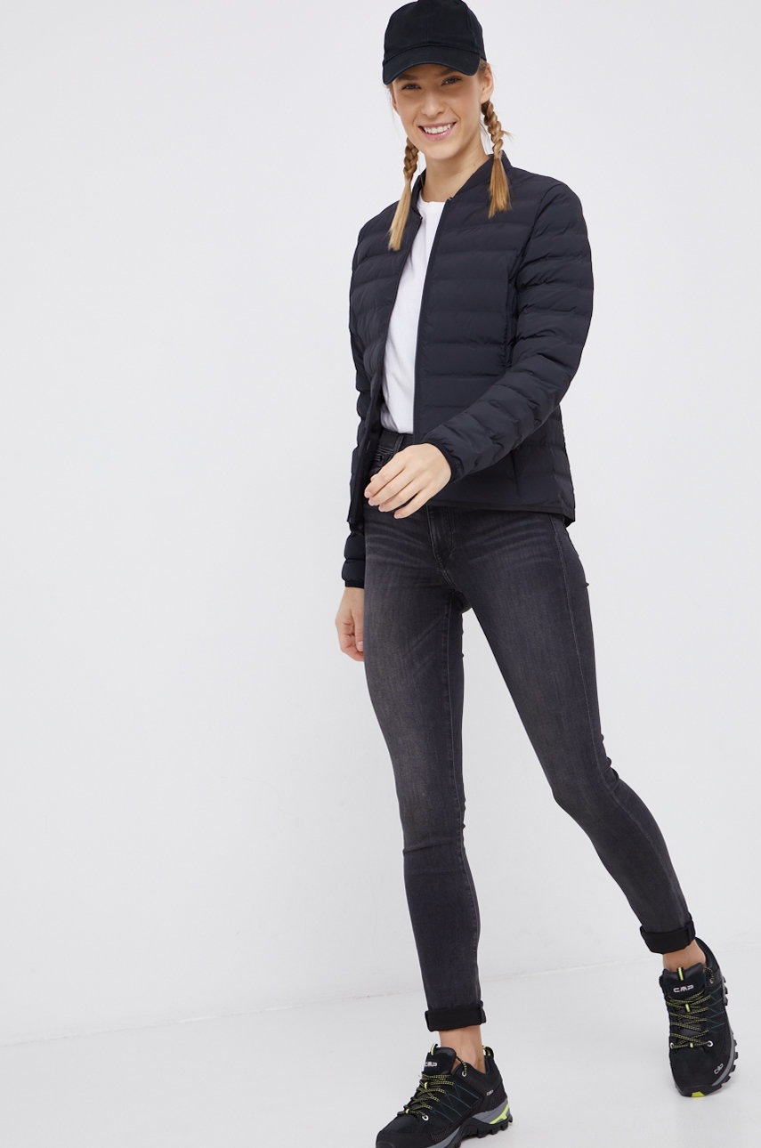 

Куртка Helly Hansen жіноча колір чорний перехідна