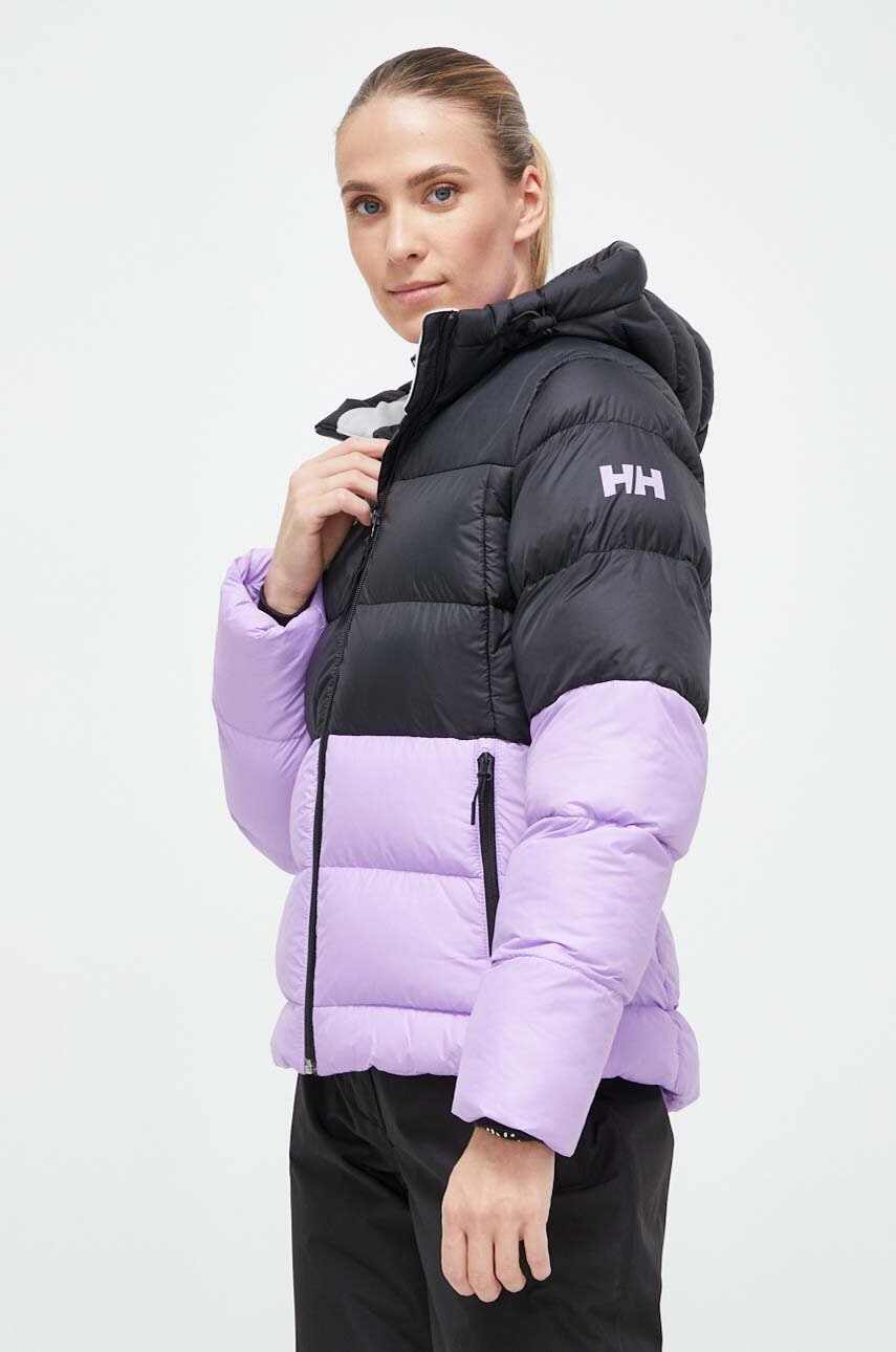 Helly Hansen Geaca Femei, Culoarea Violet, De Iarna