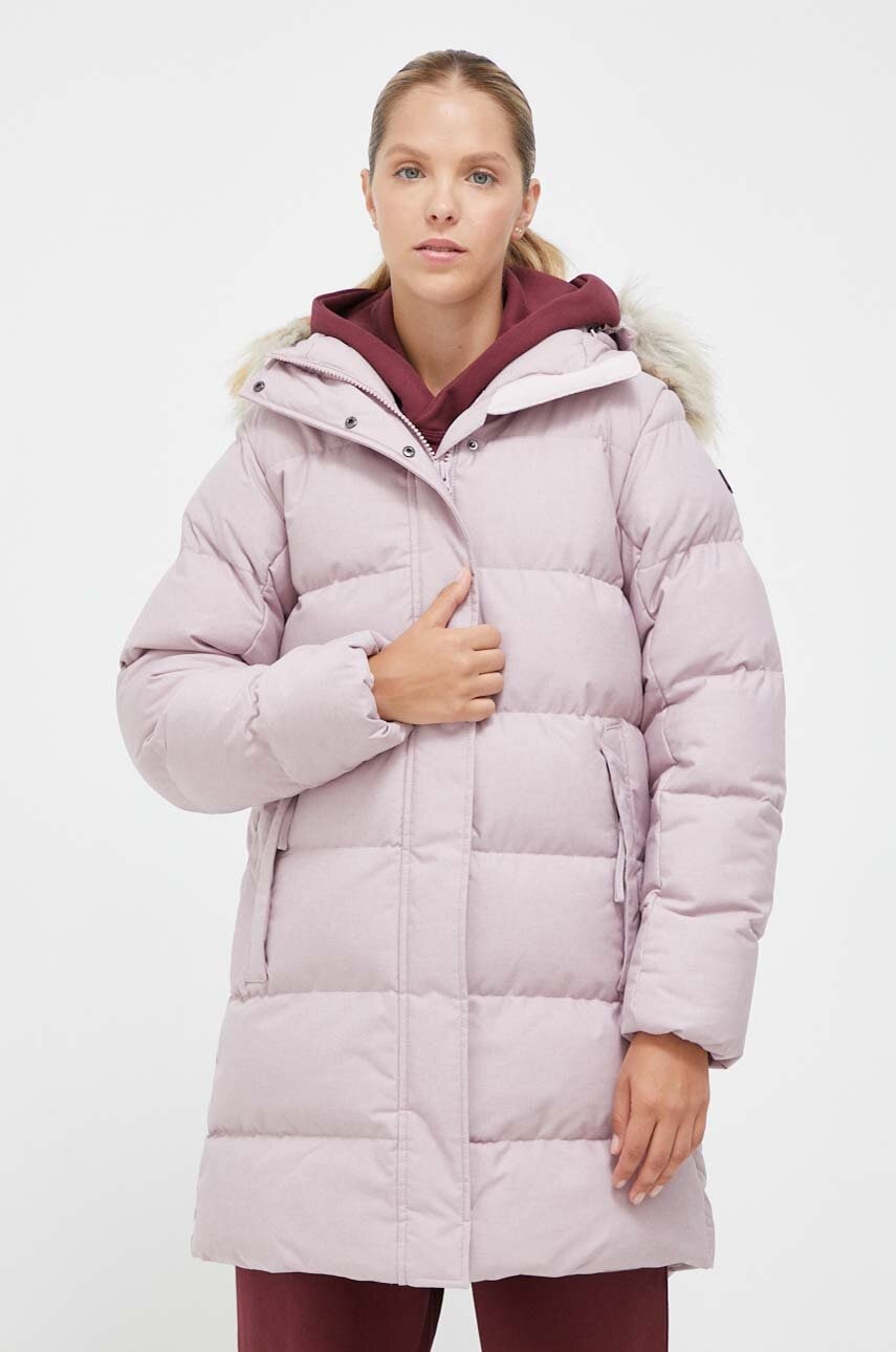 Helly Hansen Geaca Femei, Culoarea Roz, De Iarna