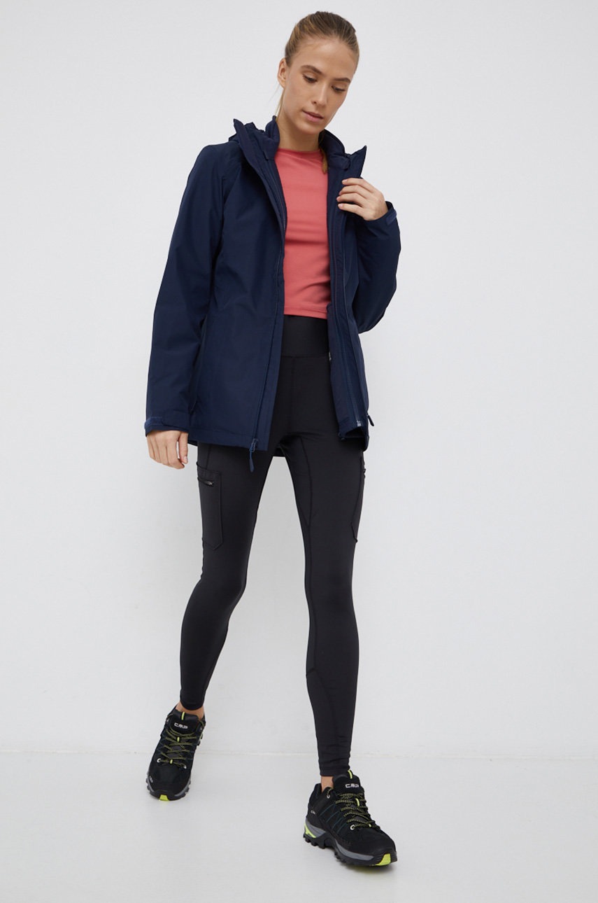 

Куртка Jack Wolfskin жіноча колір синій перехідна