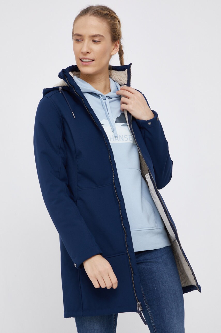 

Куртка Jack Wolfskin женская цвет синий переходная