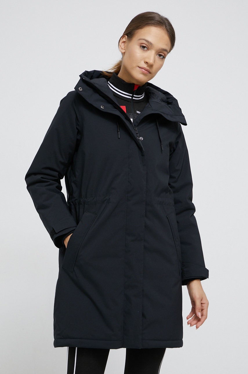 

Куртка Peak Performance цвет чёрный зимняя oversize