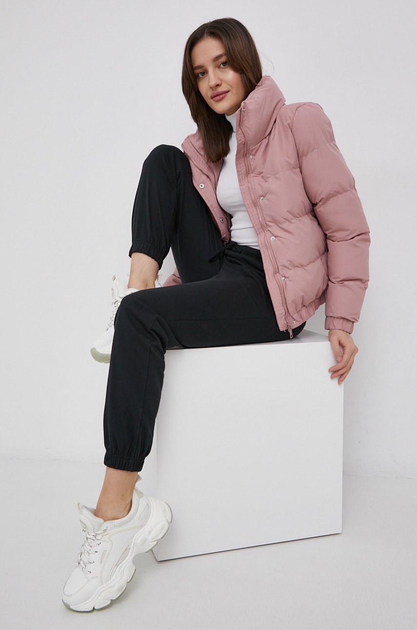 

Куртка Brave Soul женская цвет розовый зимняя oversize