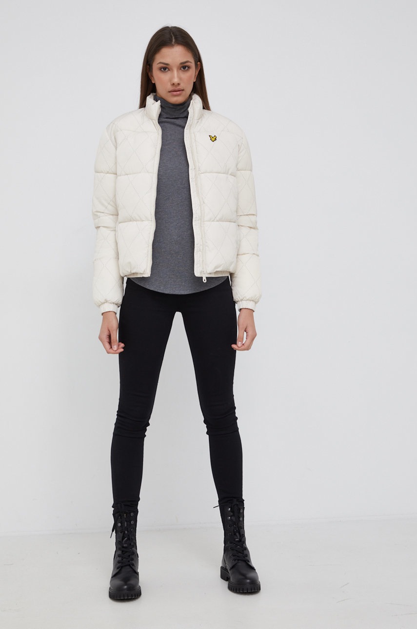 

Куртка Lyle & Scott колір прозорий зимова