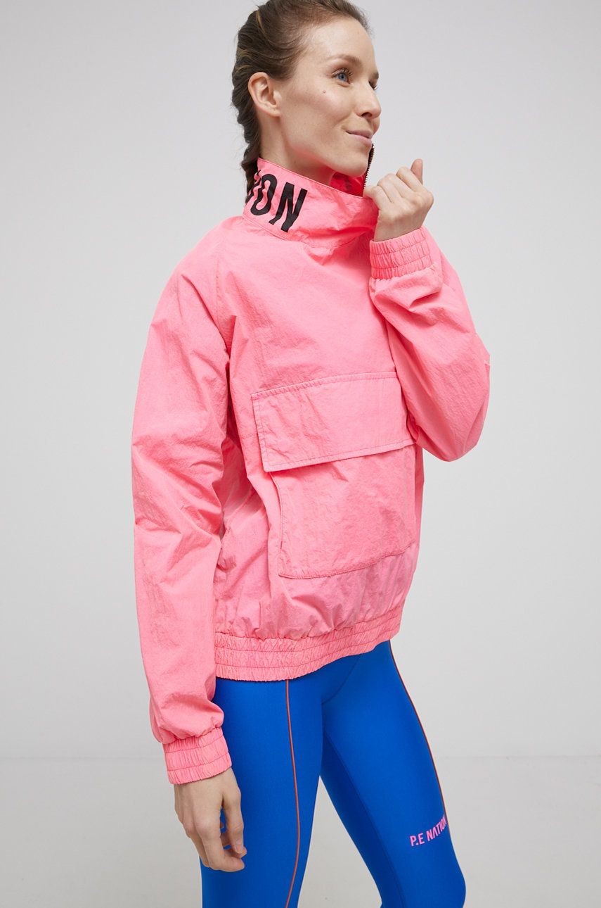 P.E Nation geaca femei, culoarea roz, de tranzitie answear.ro imagine 2022 13clothing.ro