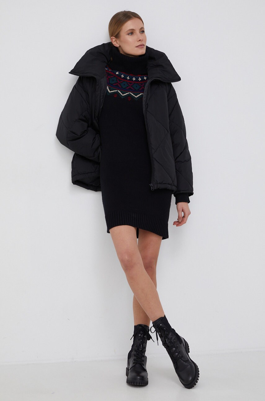 

Куртка Marc O'Polo колір чорний зимова oversize