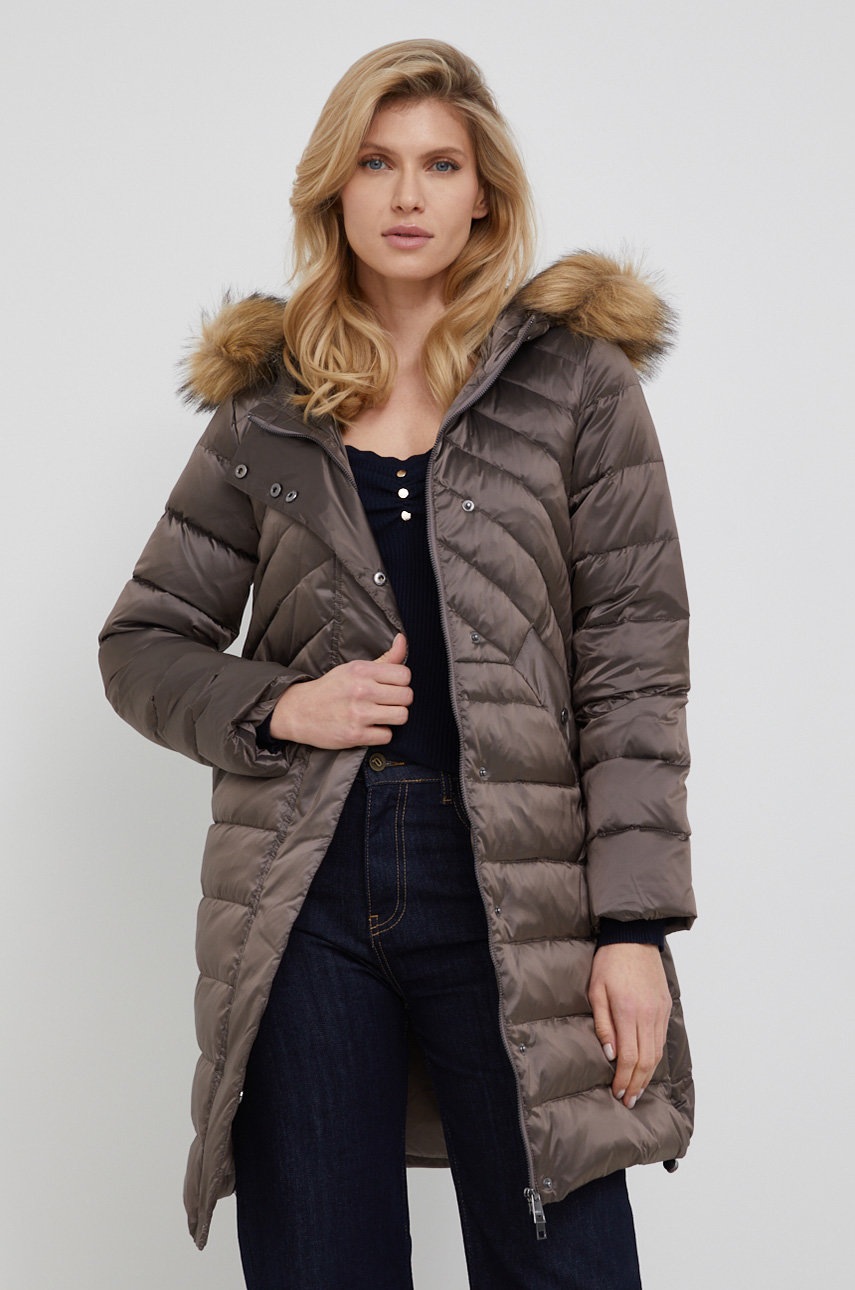 

Яке Liu Jo дамско с преходна изолация, Кафяв