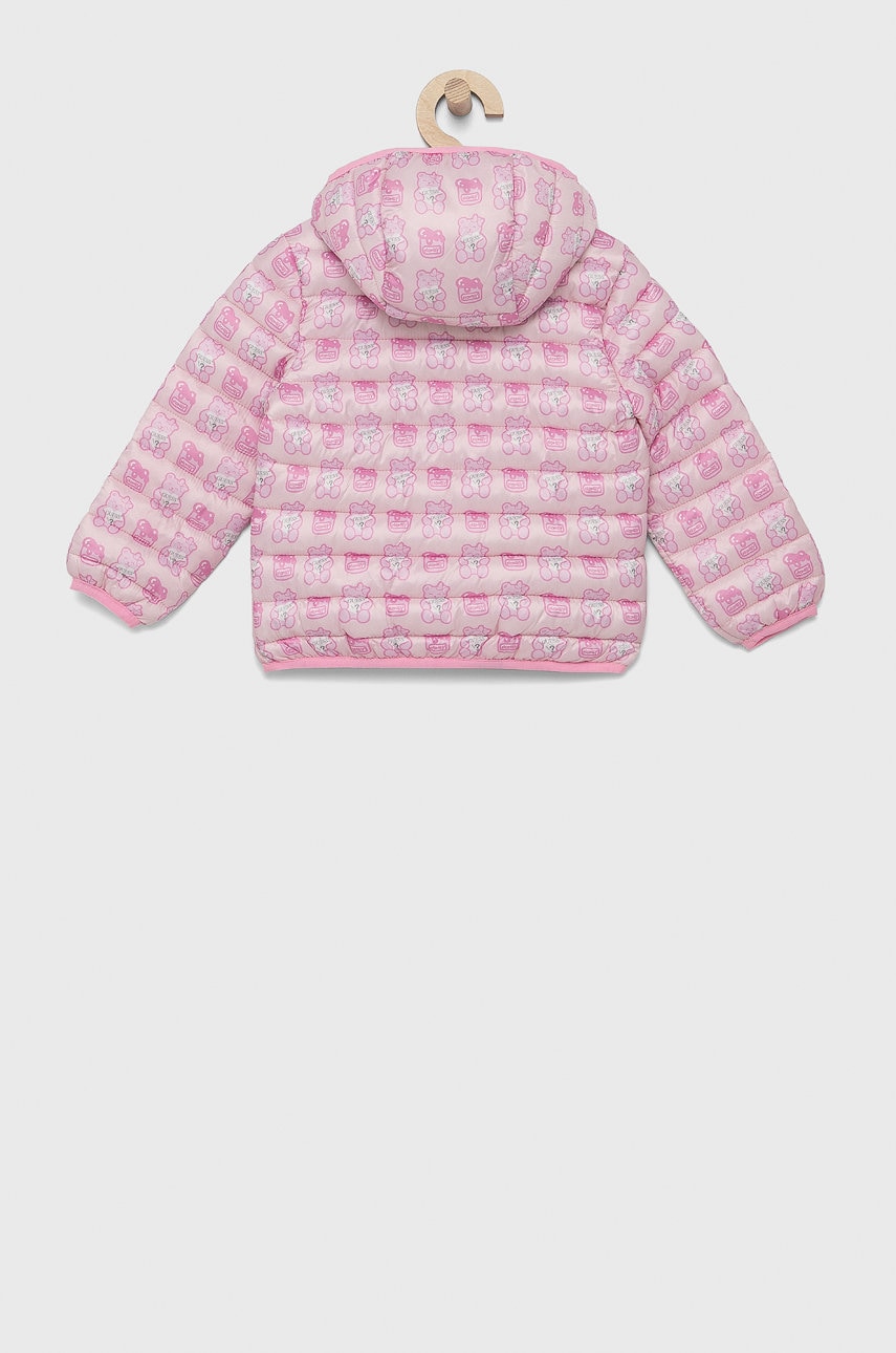 Детская куртка Guess цвет розовый Детская куртка Guess цвет розовый