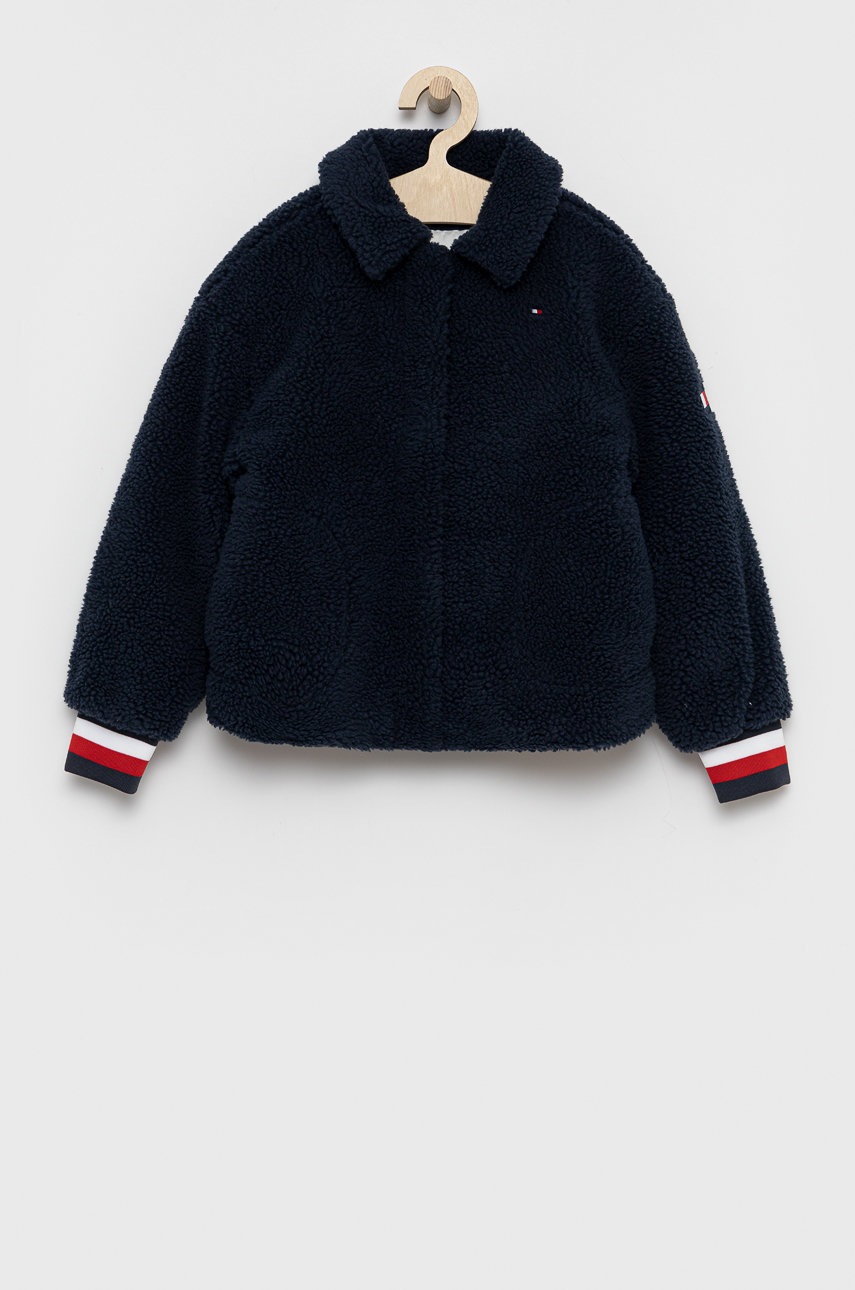 

Детско яке Tommy Hilfiger в тъмносиньо, Тъмносин