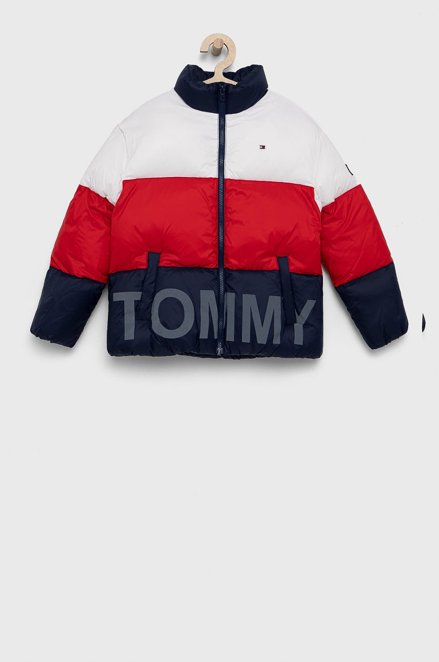 

Детско яке Tommy Hilfiger в тъмносиньо, Тъмносин