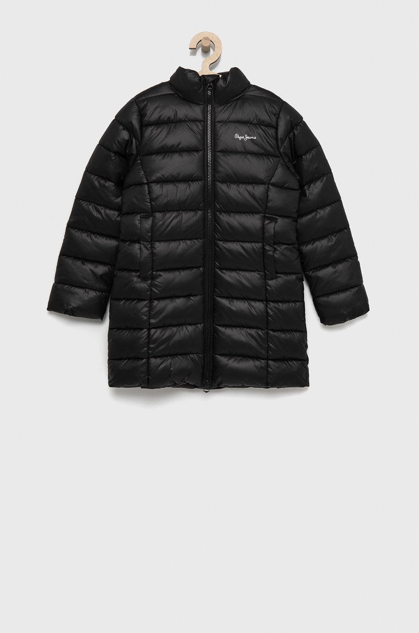 Pepe Jeans geacă copii culoarea negru