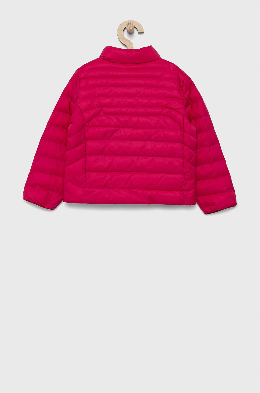 

Дитяча куртка Polo Ralph Lauren колір рожевий