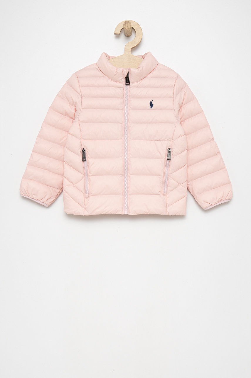 

Детско яке Polo Ralph Lauren в розово, Розов