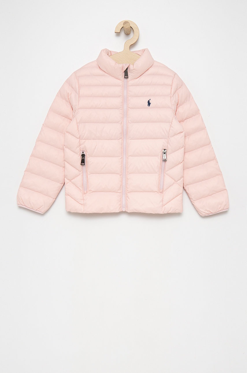 

Детско яке Polo Ralph Lauren в розово, Розов
