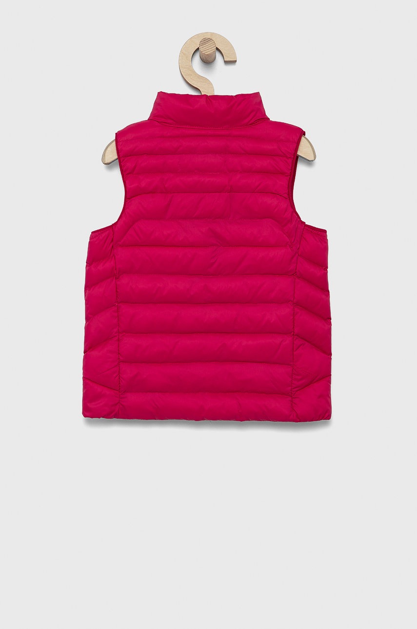 

Дитяча безрукавка Polo Ralph Lauren колір рожевий