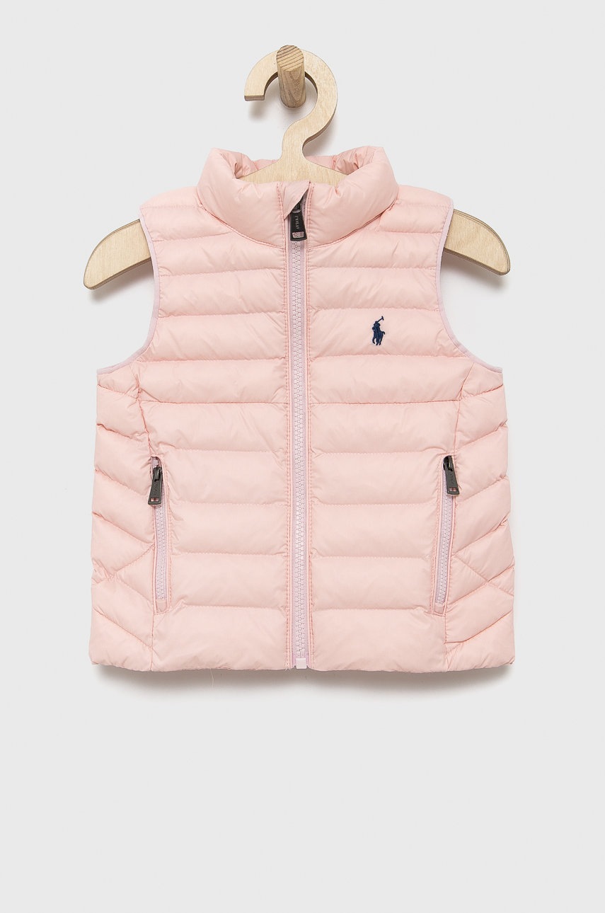 

Детски елек Polo Ralph Lauren в розово, Розов