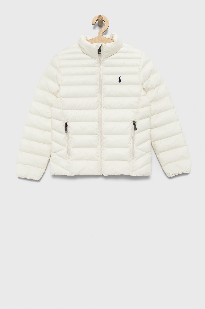 

Детско яке Polo Ralph Lauren в бяло, Бял