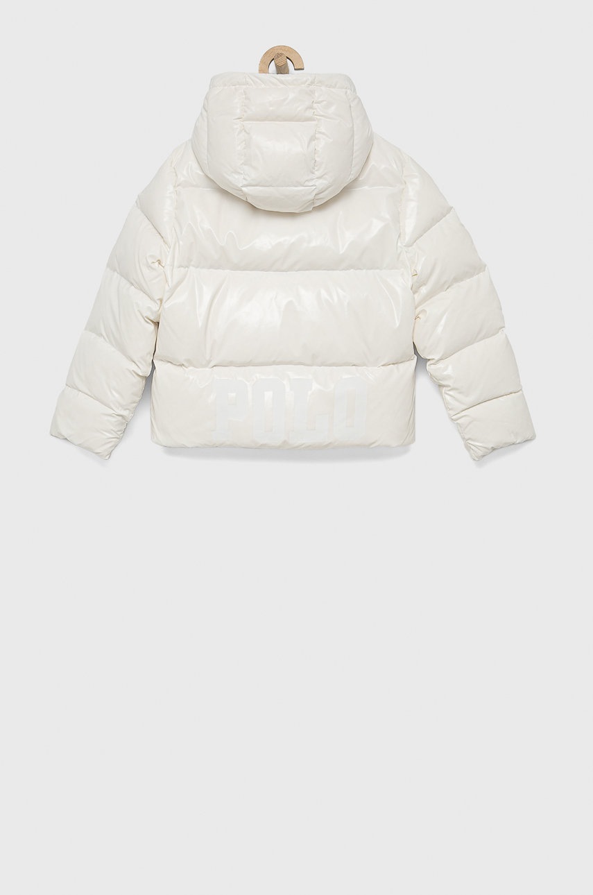 

Детская пуховая куртка Polo Ralph Lauren цвет белый