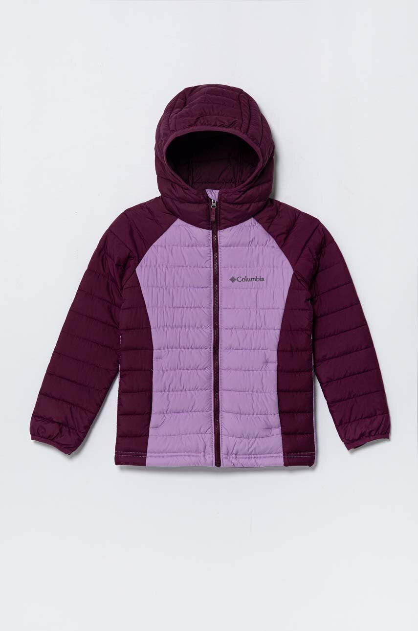 Columbia geaca copii culoarea violet - Shoppu.ro