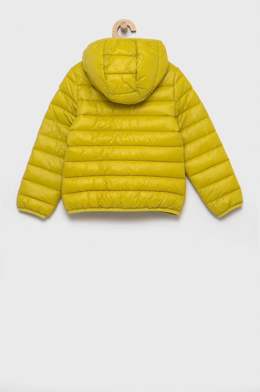 

Дитяча куртка United Colors of Benetton колір зелений