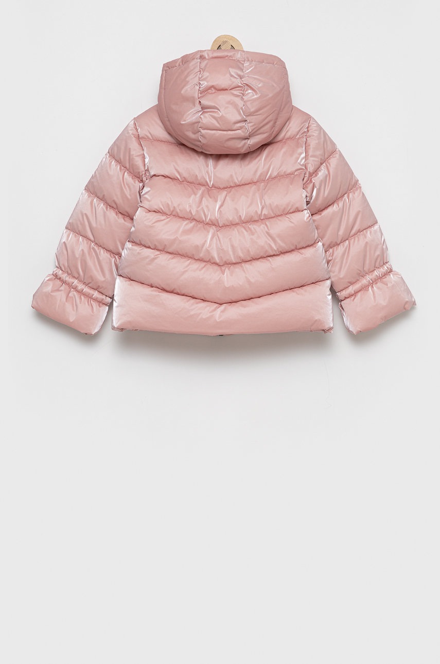 

Дитяча куртка United Colors of Benetton колір рожевий