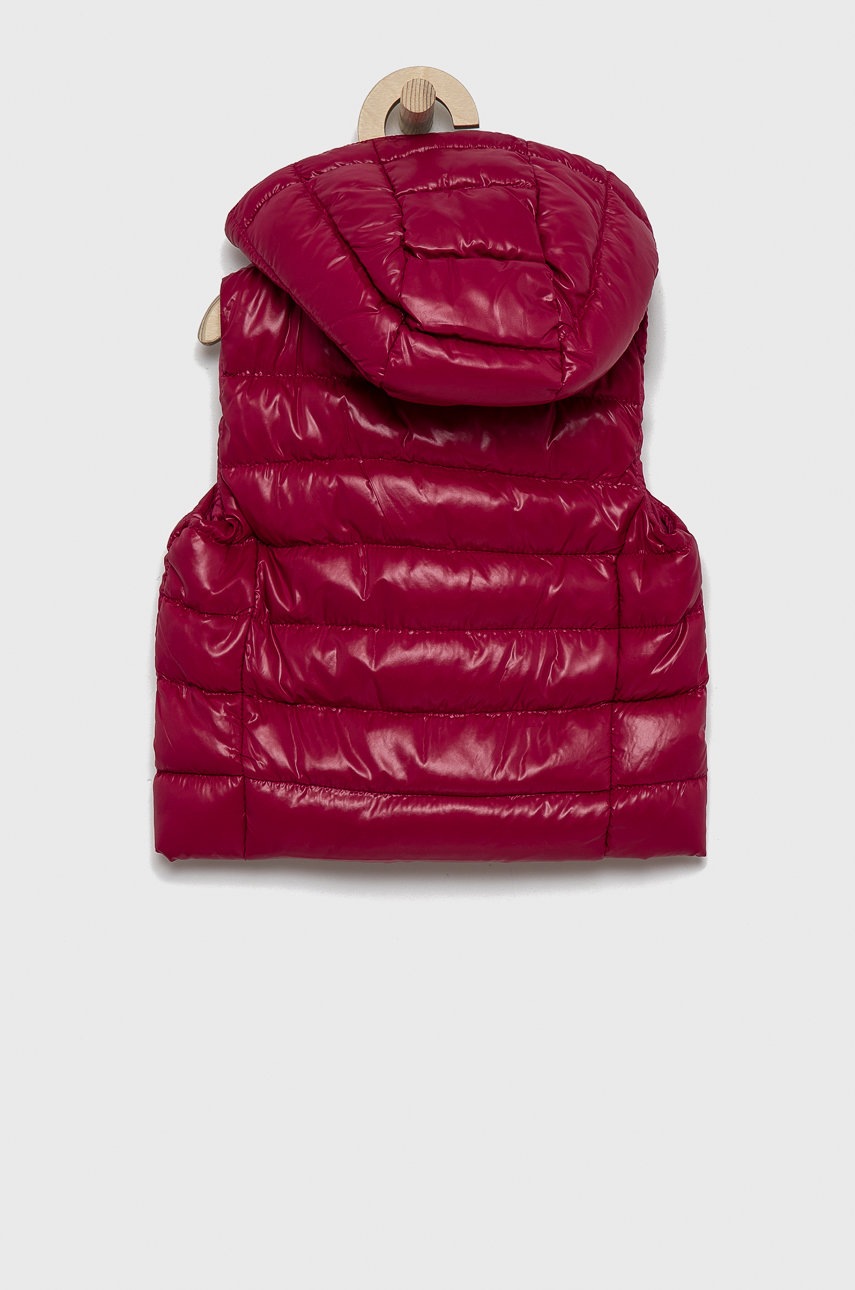 

Детская безрукавка United Colors of Benetton цвет розовый