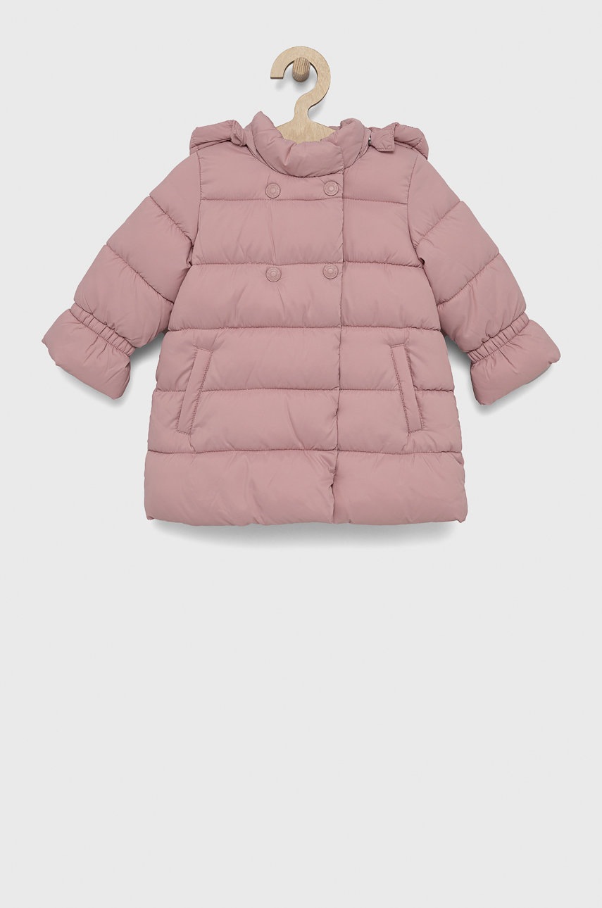

Детско яке United Colors of Benetton в розово, Розов