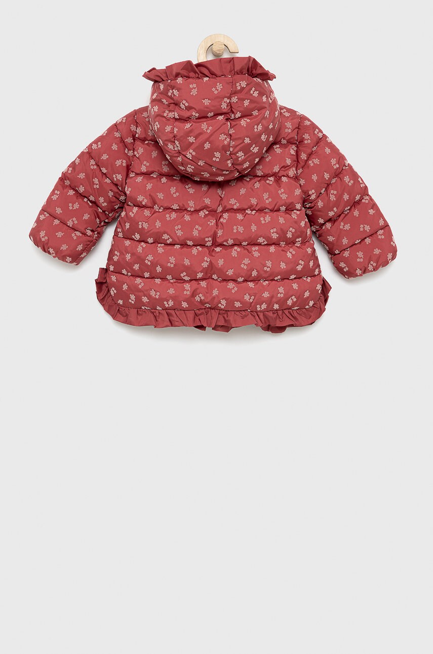 

Дитяча куртка United Colors of Benetton колір рожевий