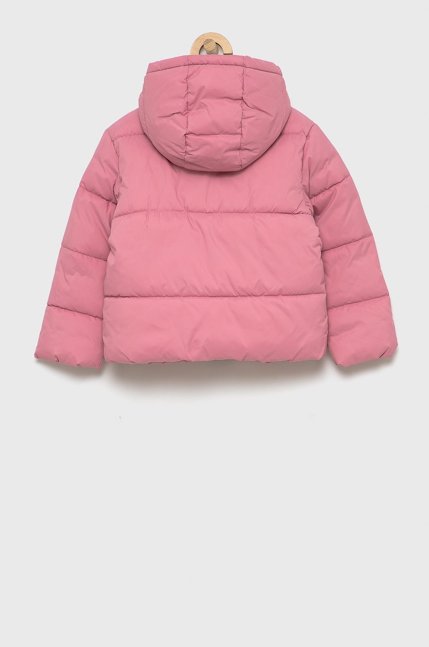 

Дитяча куртка United Colors of Benetton колір рожевий