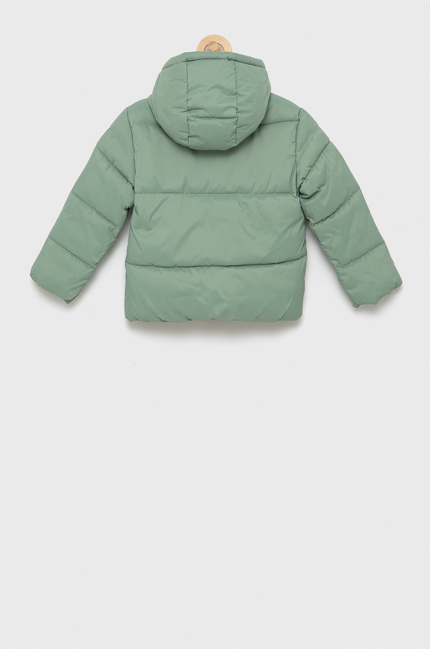 

Дитяча куртка United Colors of Benetton колір зелений