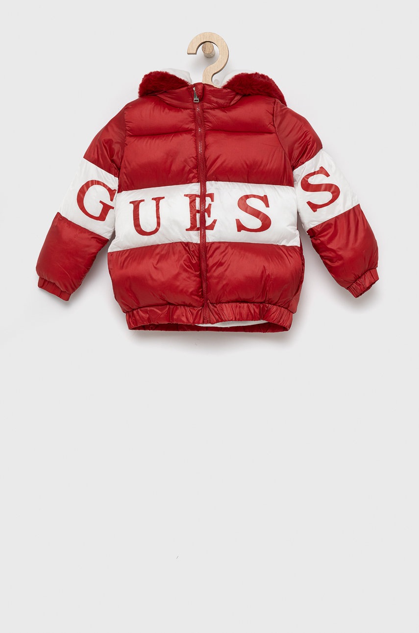 

Детско яке Guess в червено, Червен