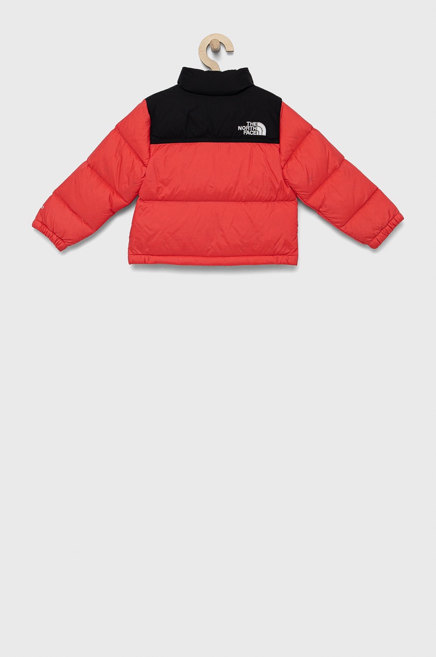 

Детская пуховая куртка The North Face цвет розовый